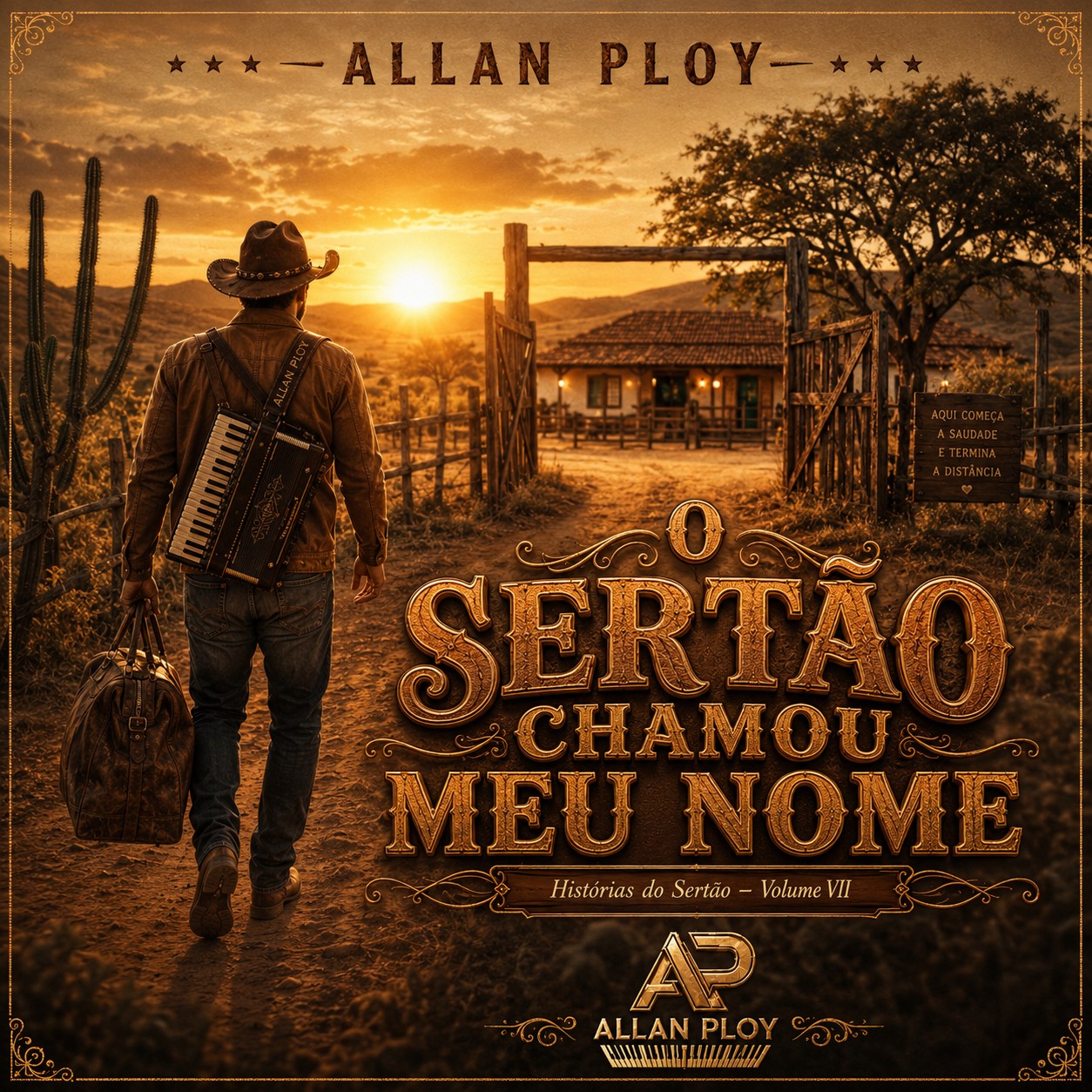 Capa de O Sertão Chamou Meu Nome